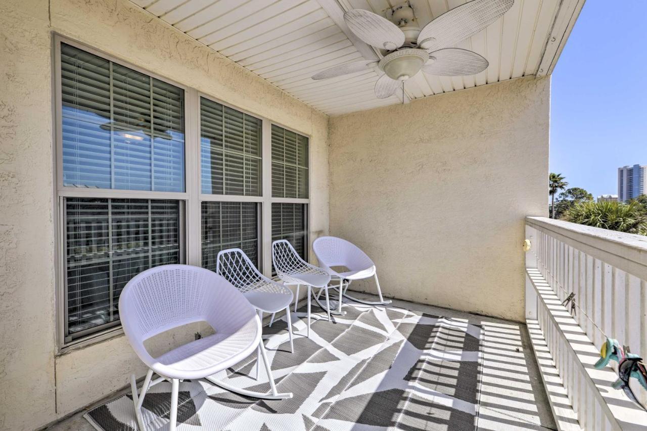 بنما سيتي بيتش Convenient Condo With Hot Tub - Walk To Beach! المظهر الخارجي الصورة